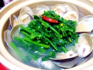 旬の菜の花とはまぐりの鍋 レシピ 作り方 By まきまきのディナー 楽天レシピ 旬の菜の花とはまぐりの鍋 レシピ 作り方 By まきまきのディナー 楽天レシピ