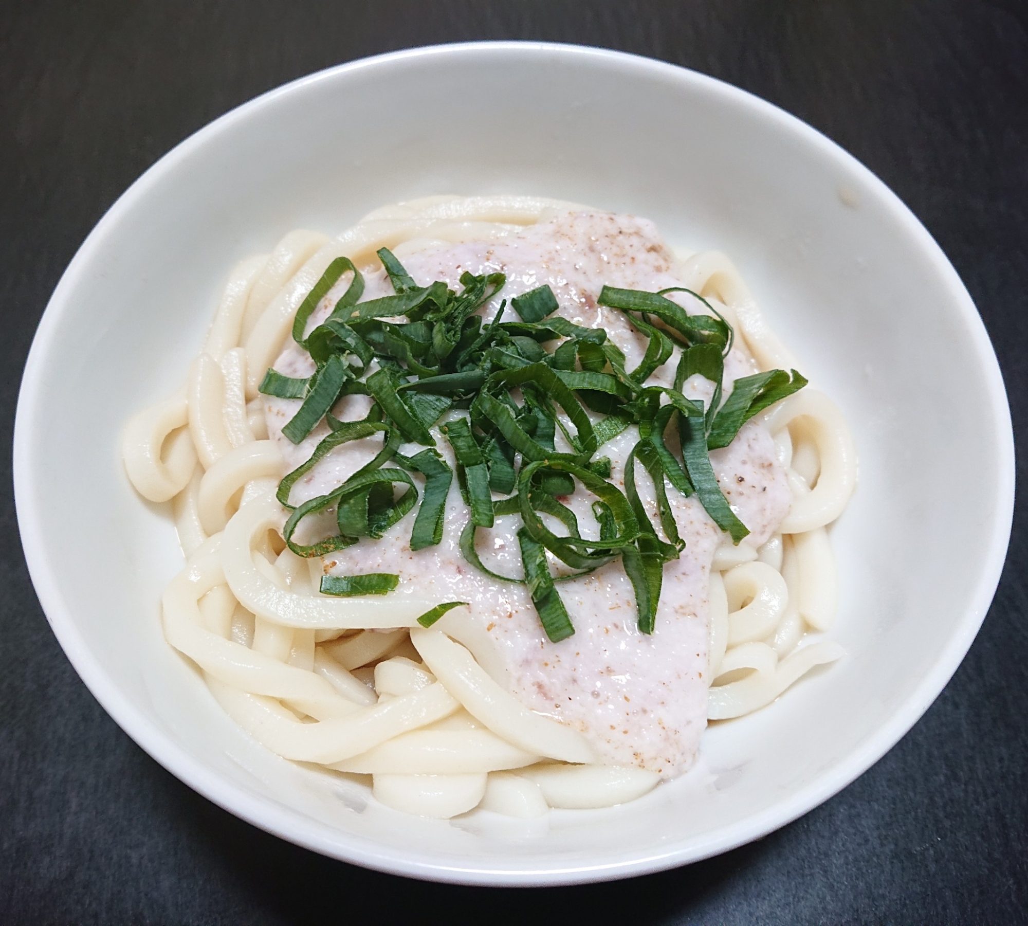 九条ネギのやまかけぶっかけうどん