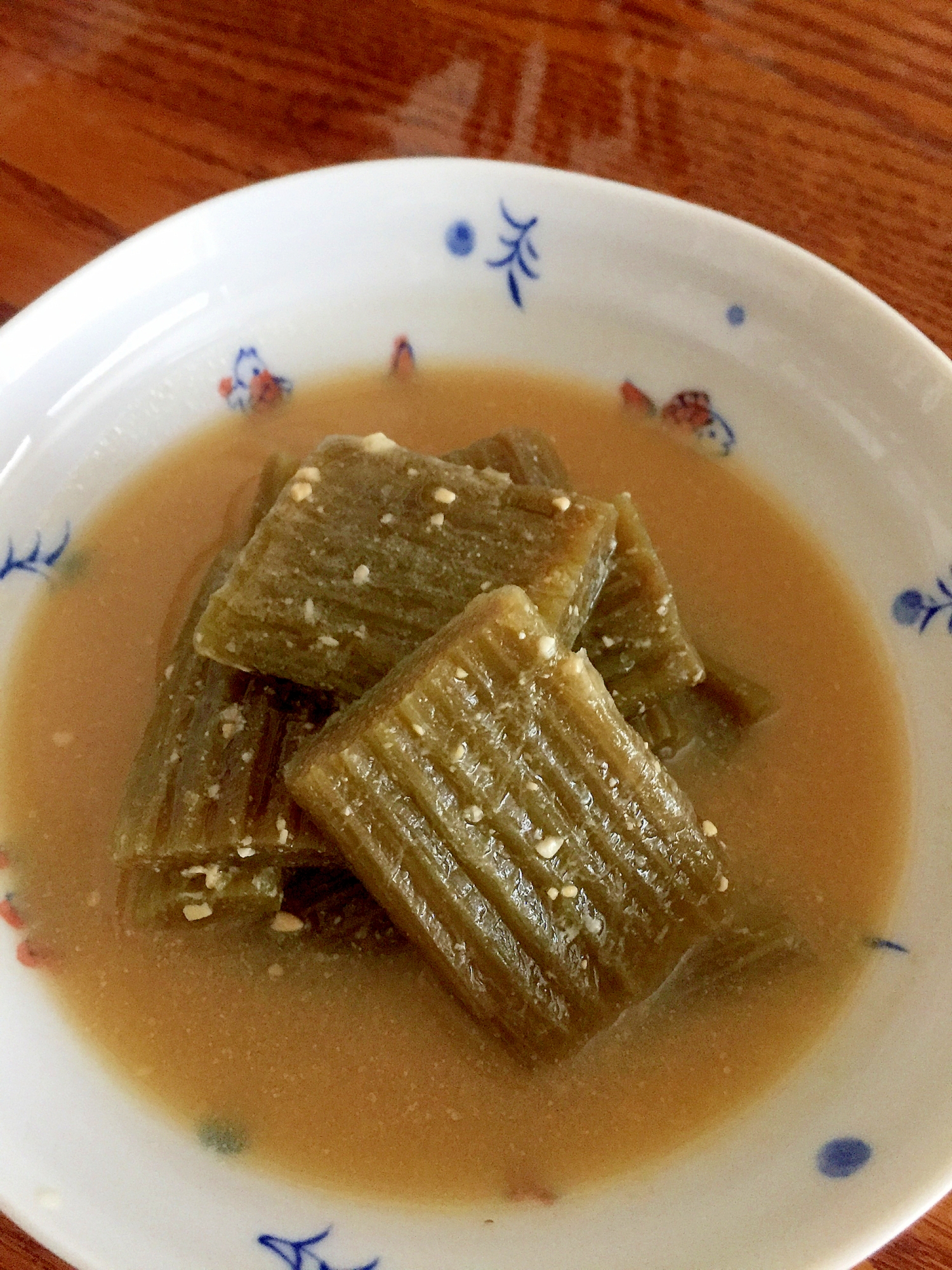 フキの辛子味噌煮♪