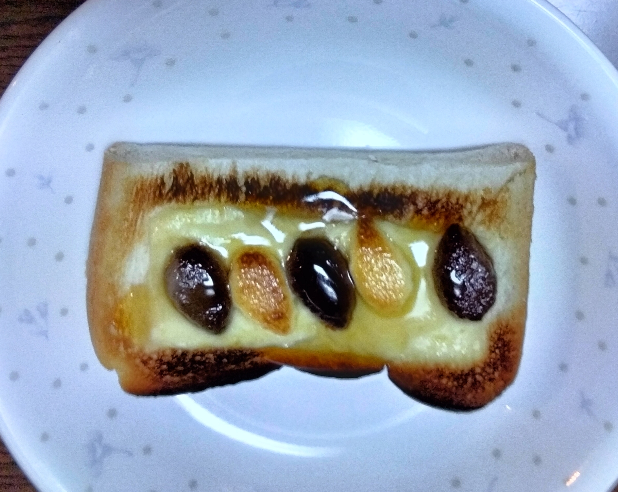 チーズトーストアレンジ ハニーチョコ