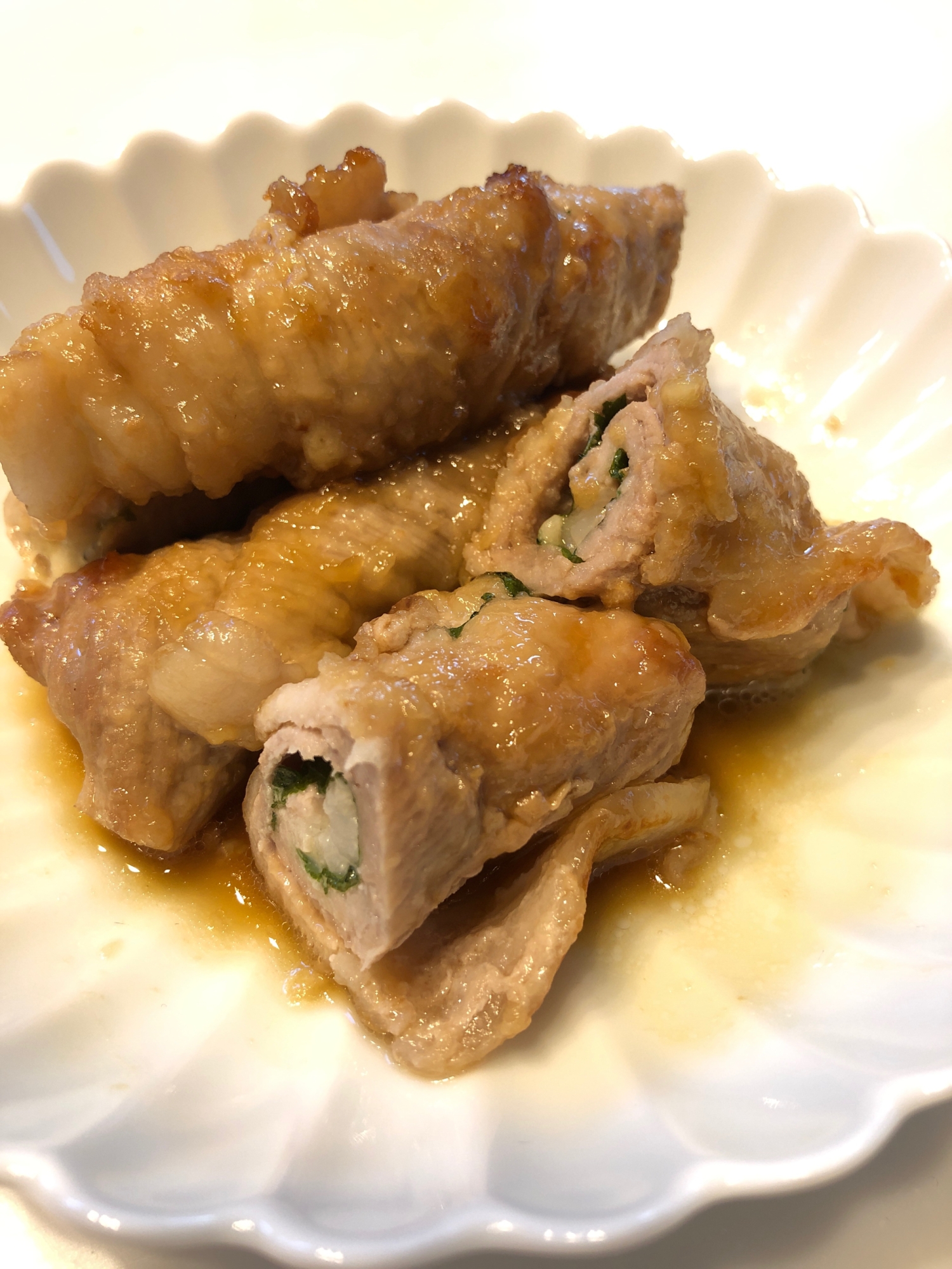 簡単 豚こま肉で大葉チーズのくるくる巻き レシピ 作り方 By さくこー 楽天レシピ