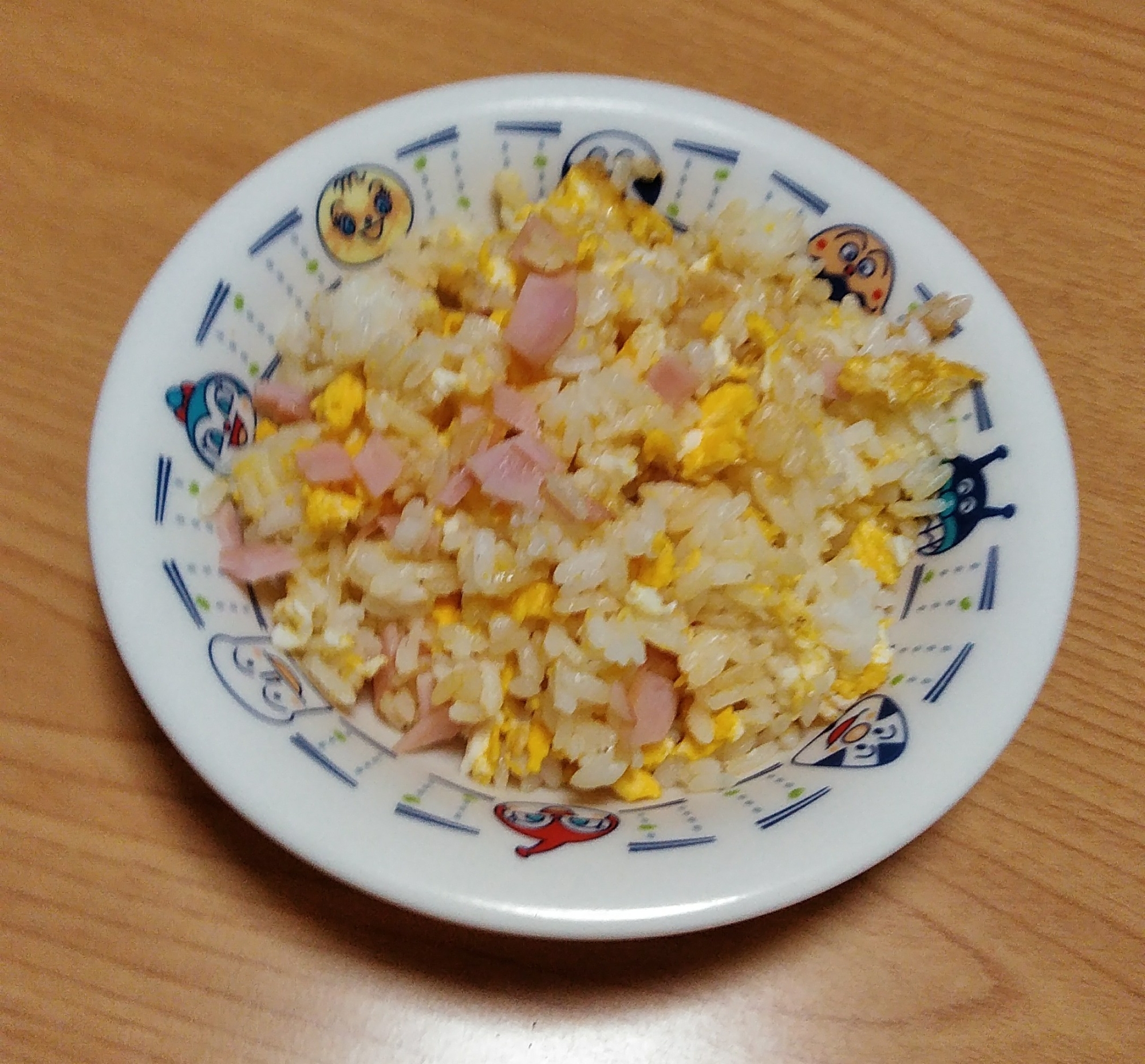 ハムと卵のチャーハン