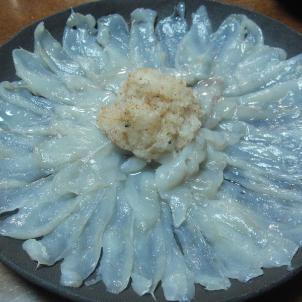 やってみないか ふぐ刺し レシピ 作り方 By あとぶー 楽天レシピ やってみないか ふぐ刺し レシピ 作り方 By あとぶー 楽天レシピ