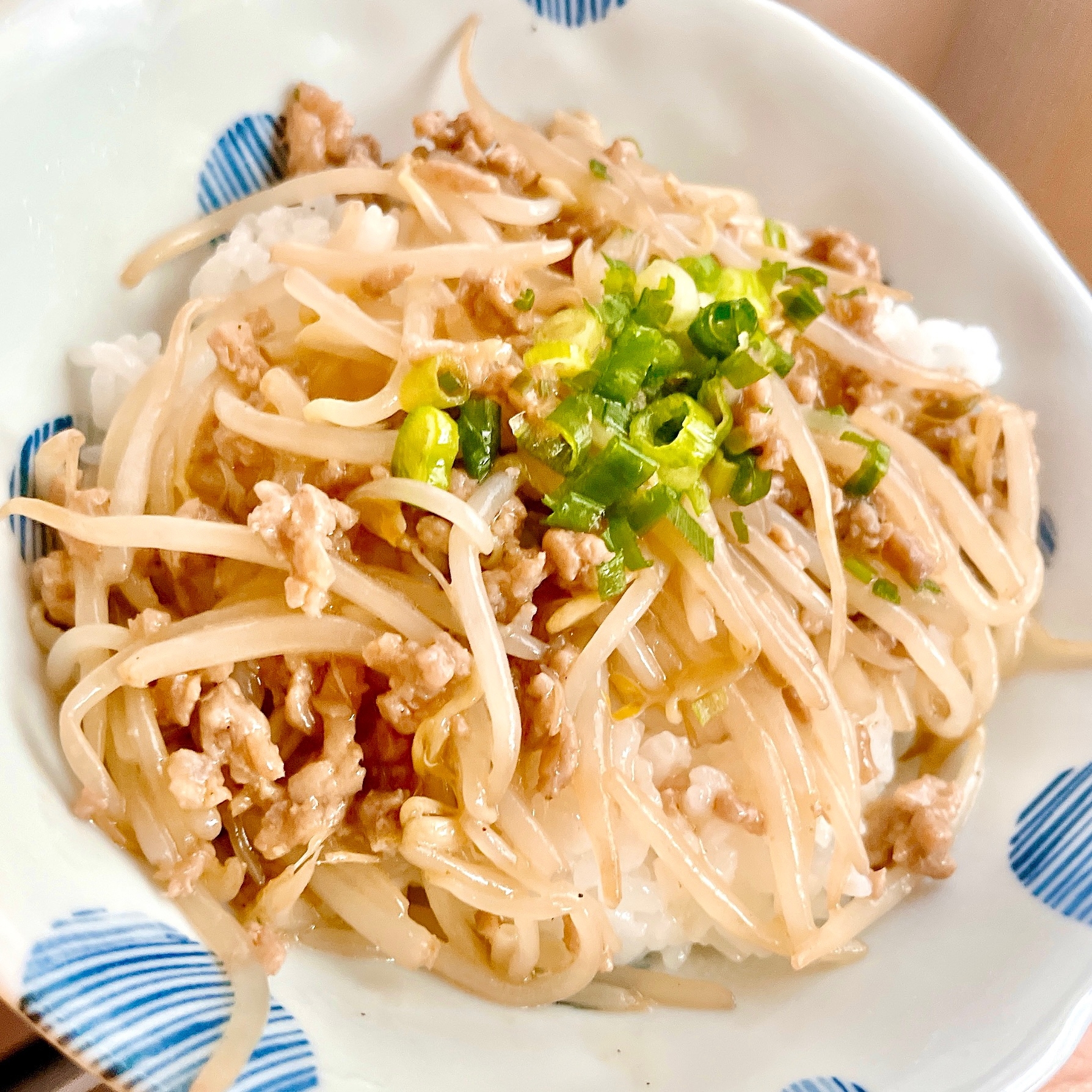 節約！豚もやし丼