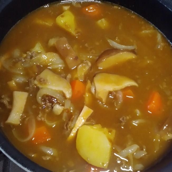 椎茸たっぷり☆カレー