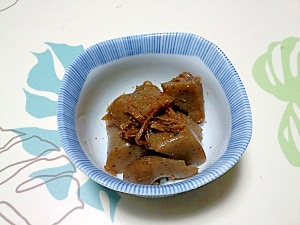 こんにゃくのピリ辛おかか煮＋＋