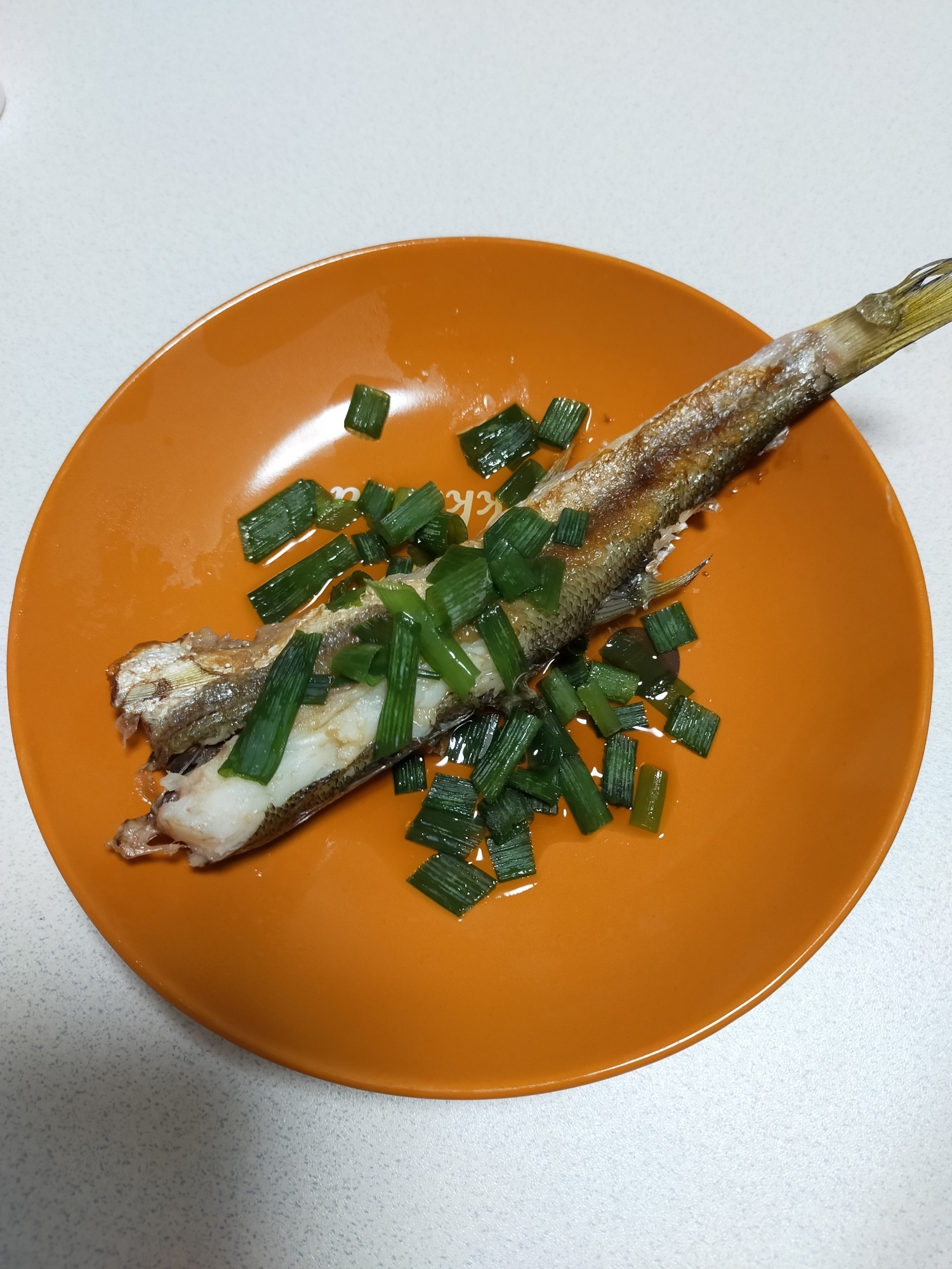 ねぎめんつゆで♪かます焼き
