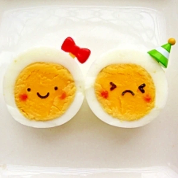 お弁当に 可愛いゆでたまごちゃん レシピ 作り方 By Happy Kitchen 楽天レシピ お弁当に 可愛いゆでたまごちゃん レシピ 作り方 By Happy Kitchen 楽天レシピ