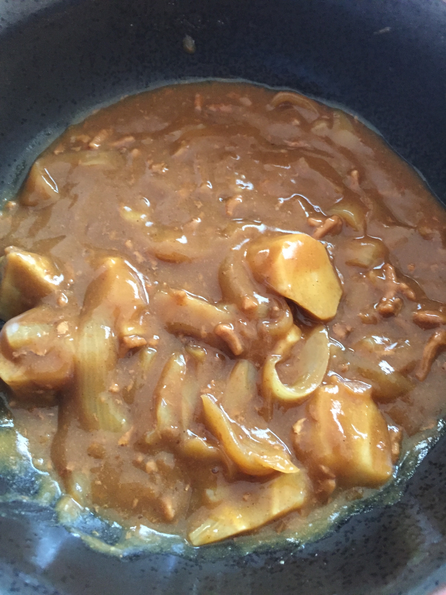 里芋のとろとろ美味しい！里芋カレー！