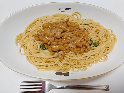 納豆パスタ