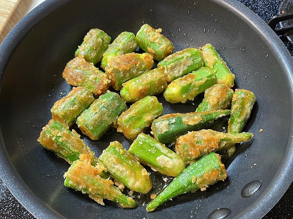 オクラの唐揚げ