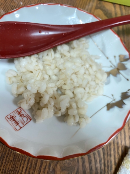 プチプチ食感！もちむぎご飯