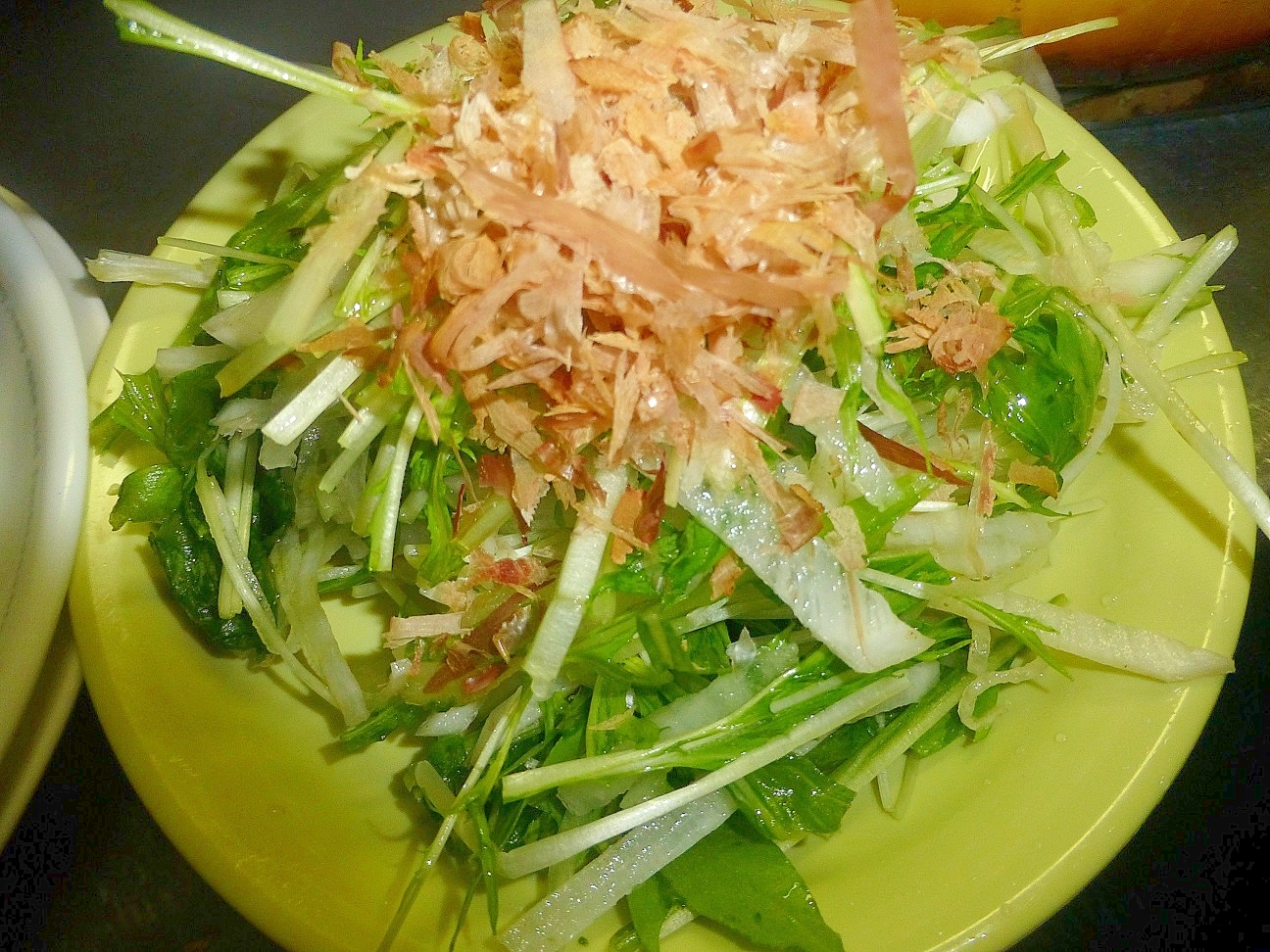 水菜と大根のサラダ