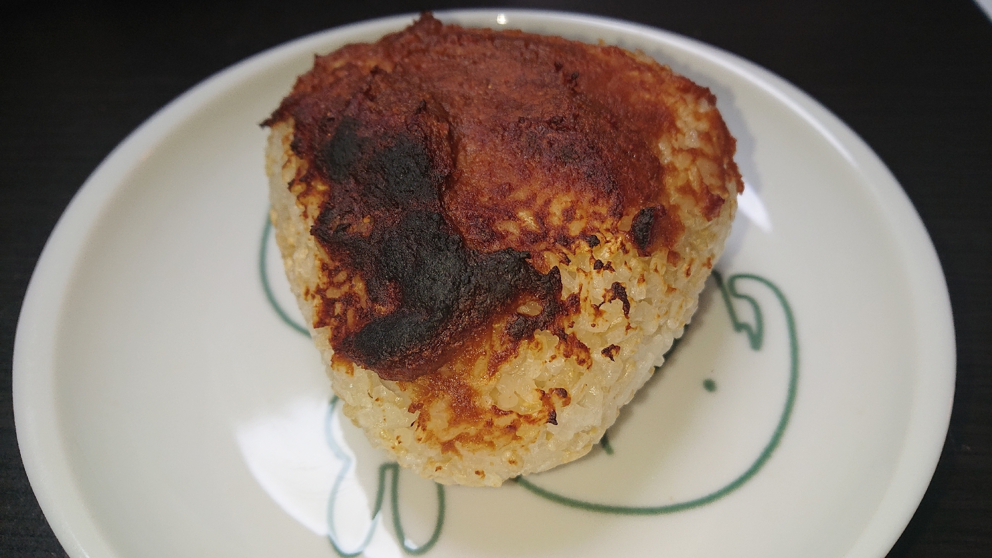 味噌味の焼おにぎり。