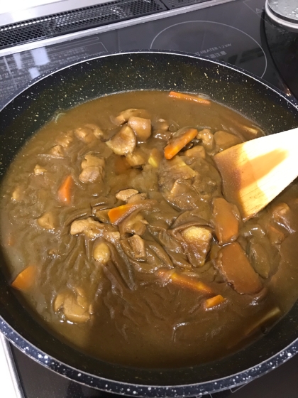 フライパンでつくる　時短カレー