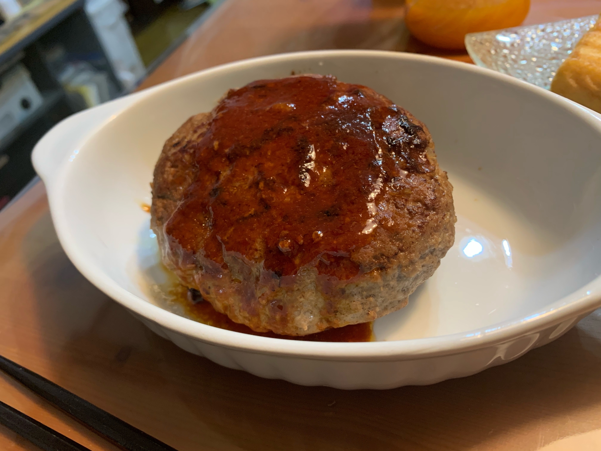 肉汁がぶわっと溢れる⭐ハンバーグ