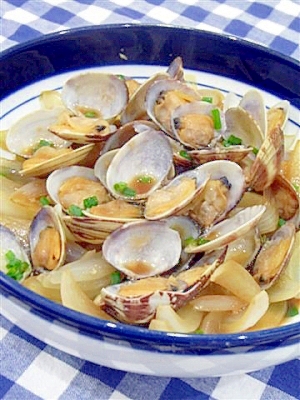あさりと新玉ねぎのにんにく醤油酒蒸し レシピ 作り方 By Ryoripapa 楽天レシピ あさりと新玉ねぎのにんにく醤油酒蒸し レシピ 作り方 By Ryoripapa 楽天レシピ