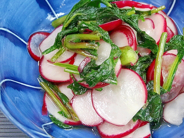 昆布茶で旨味！　「ラディッシュの浅漬け」