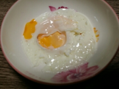 レンジで１分☆超簡単目玉焼き☆