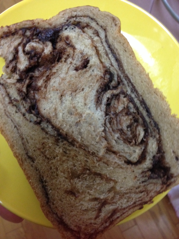 Hbお任せ コーヒー マーブルチョコ食パン レシピ 作り方 By チャッピーマロ 楽天レシピ