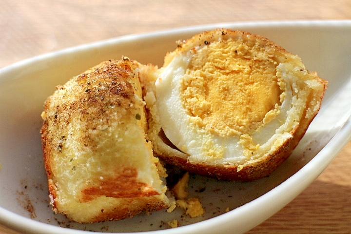 揚げないのに揚げパンみたいなサクサク卵パン