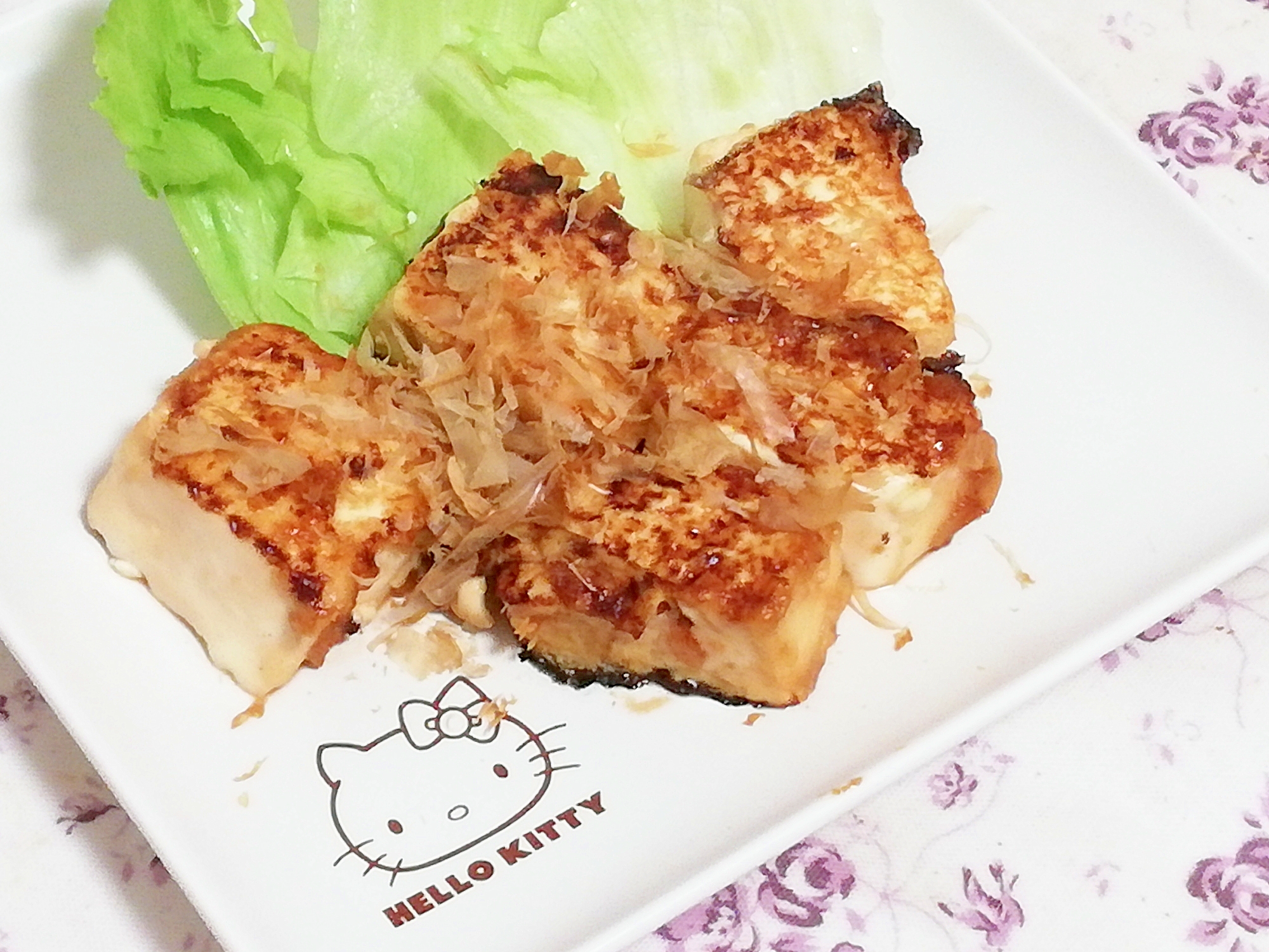 水切り不要!簡単和風豆腐ステーキ