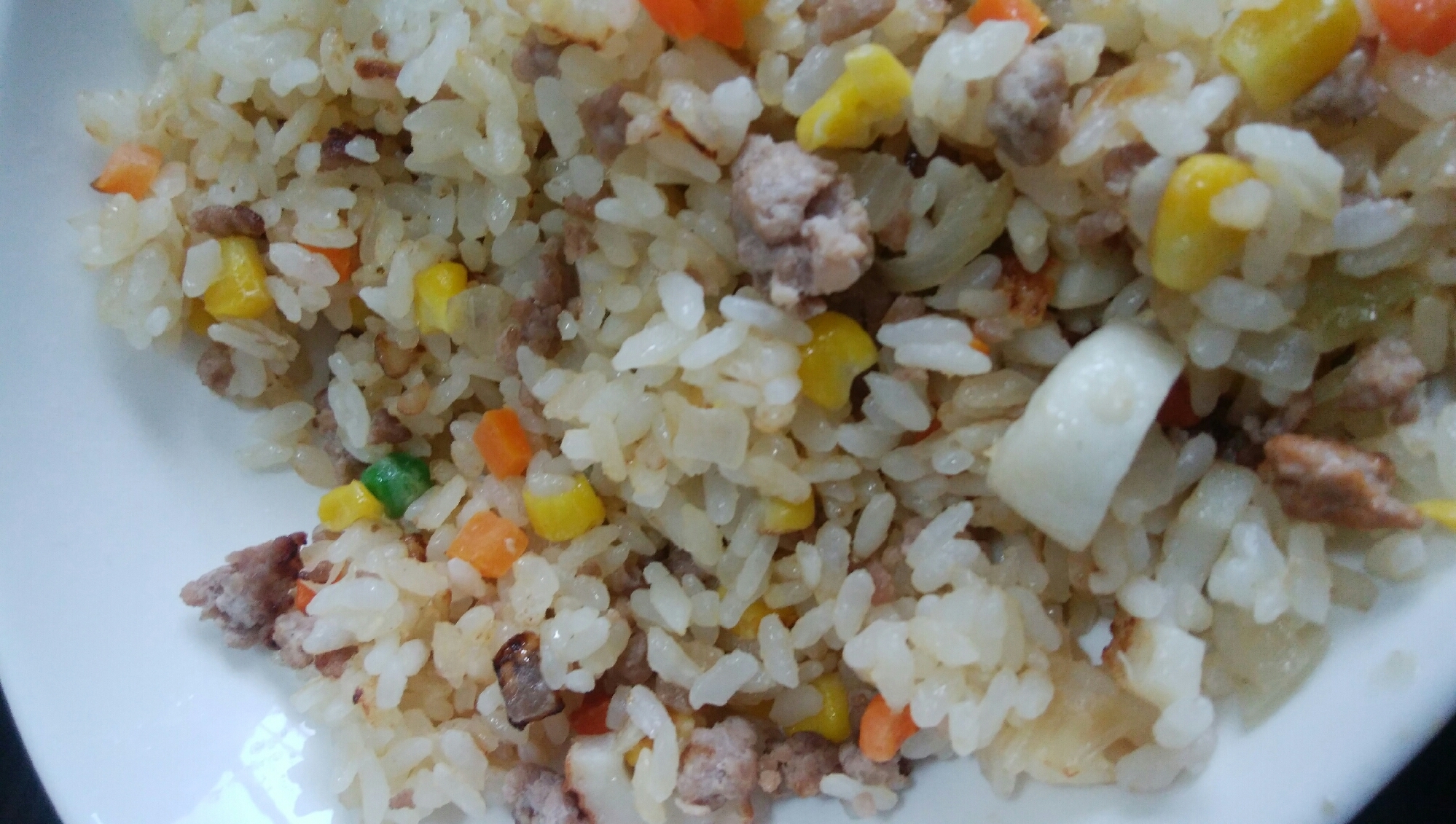 こどもも大好き 具だくさんチャーハン レシピ 作り方 By あさけー21 楽天レシピ こどもも大好き 具だくさんチャーハン レシピ 作り方 By あさけー21 楽天レシピ