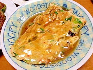 なんちゃってカニ玉