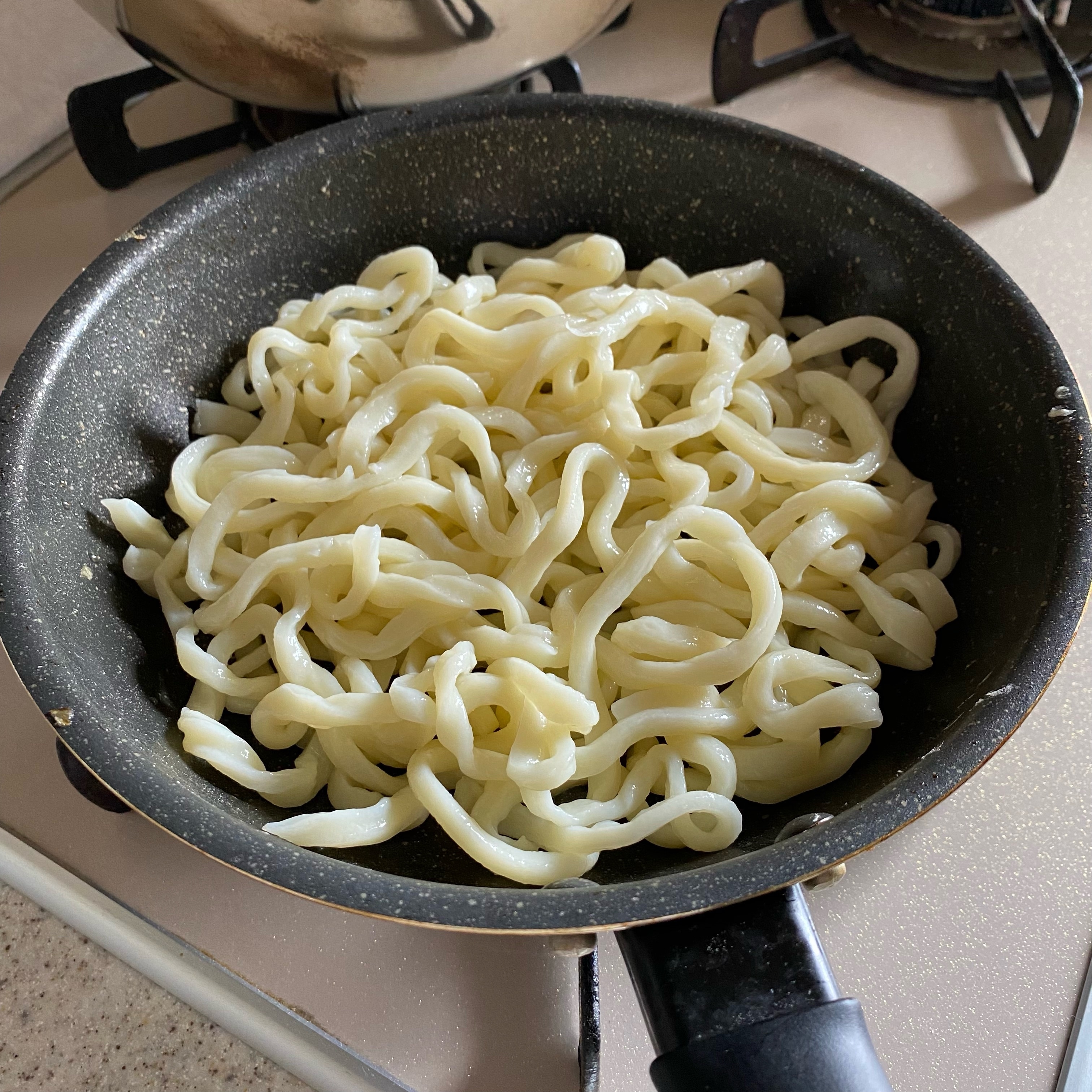 うどん トップ フライパン 焼く