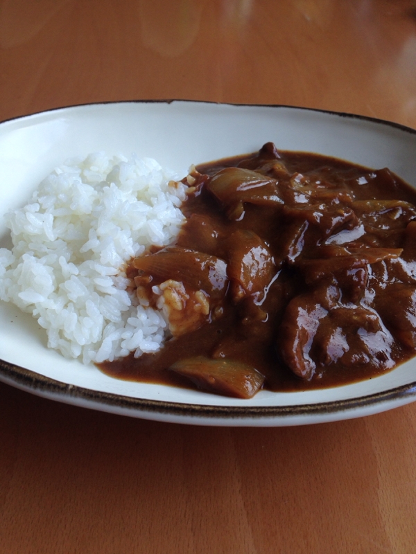 牛肉と玉ねぎのカレー♪