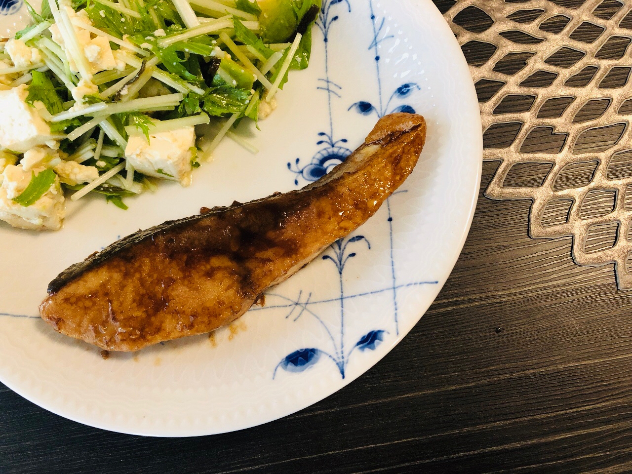 母の日に☆お洒落に♪ぶりのバルサミコ照り焼き