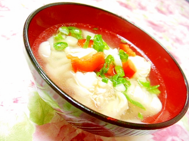 ウェイパーde パプリカとブナピーのスープ レシピ 作り方 By 小太郎１２１２ 楽天レシピ