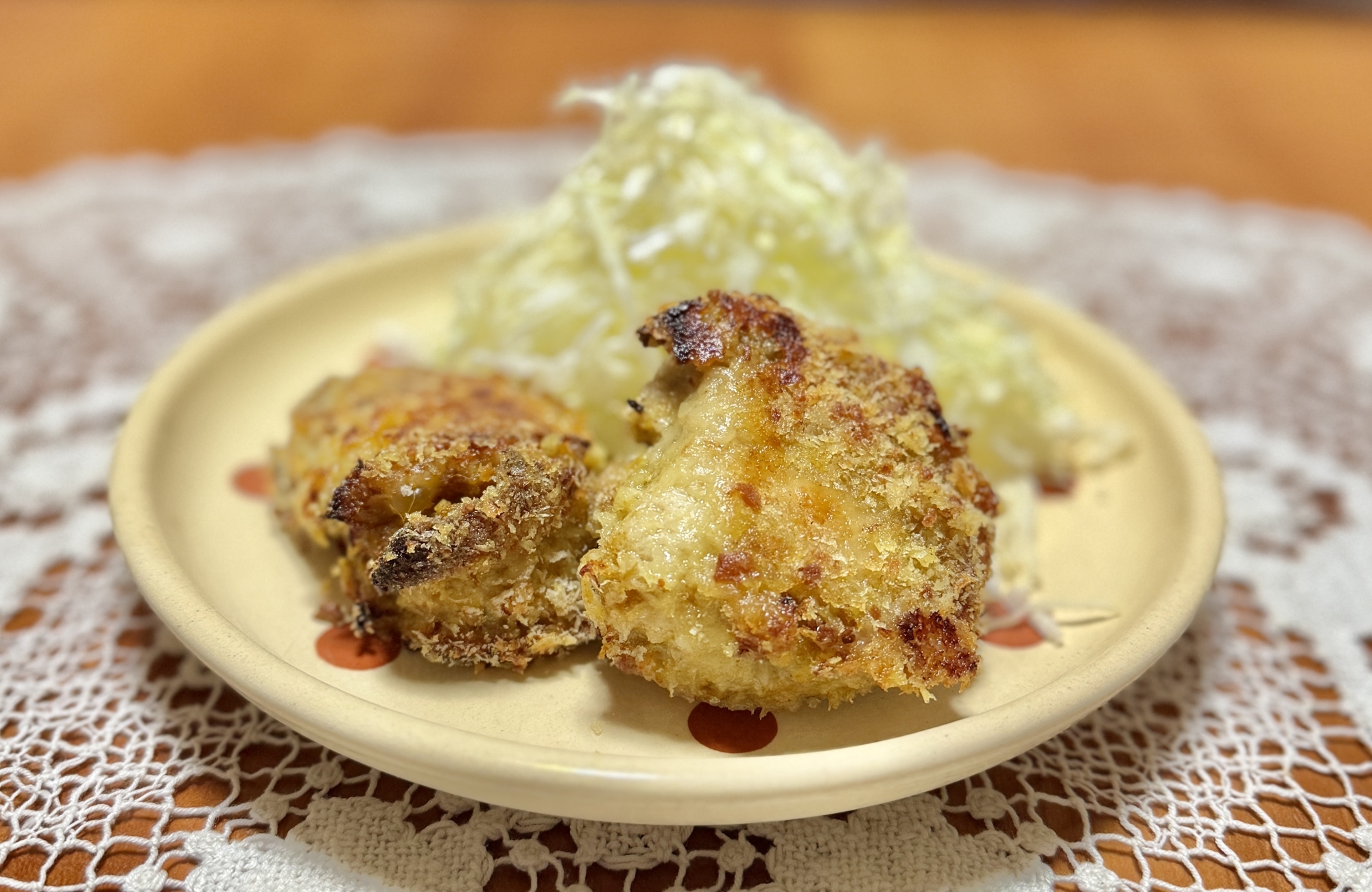 風味抜群!カレー麹に漬けた鶏もも肉の☆パン粉焼き