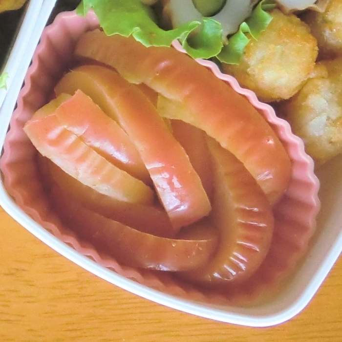 お弁当のおかず★焼きりんご