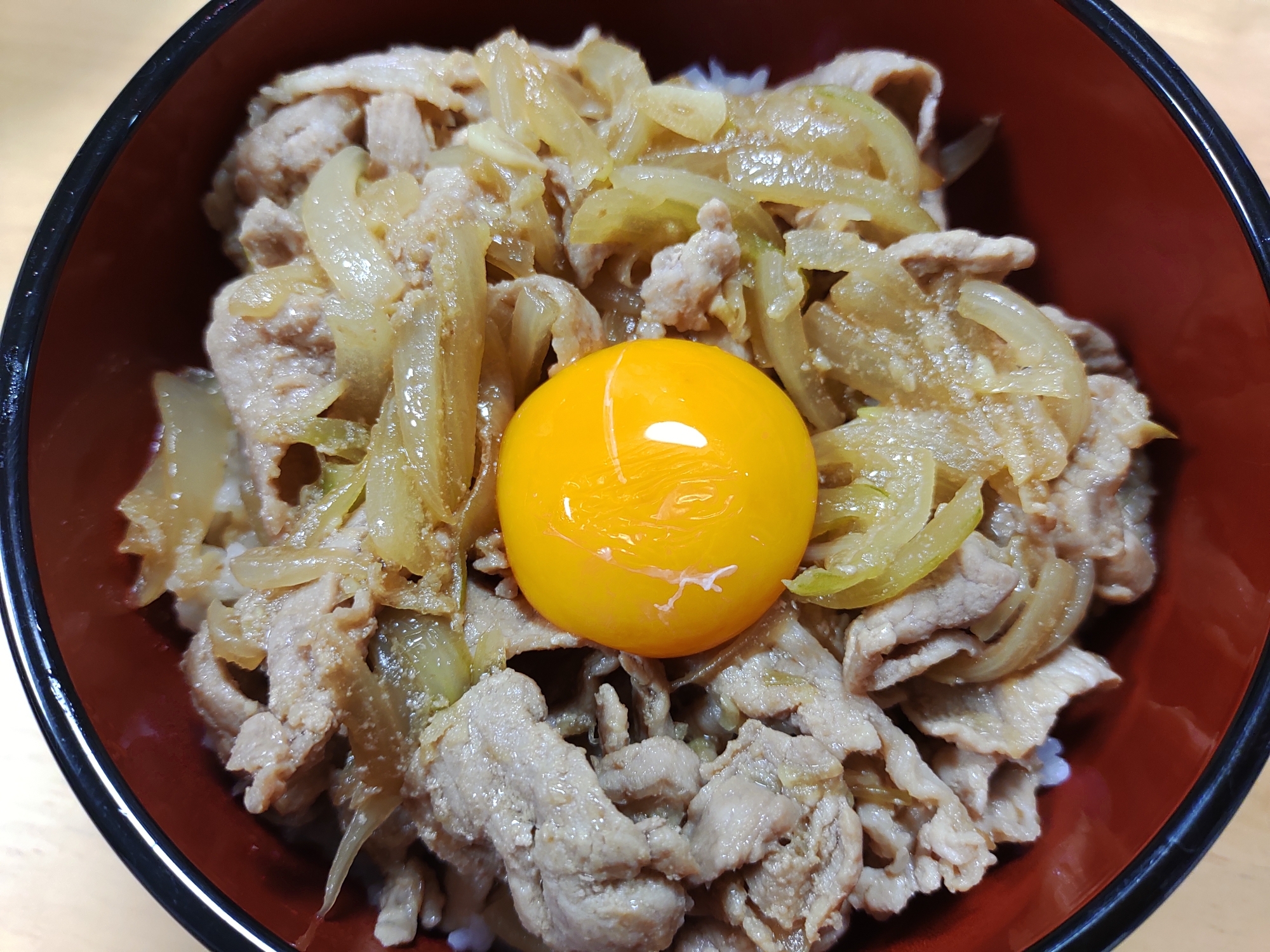 お手軽！ニンニク増し増しスタミナ丼