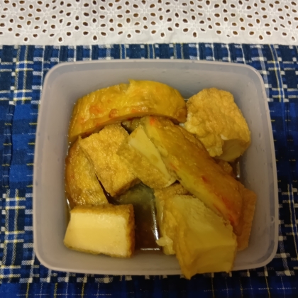 大根と厚揚げと茹で卵の煮物^_^