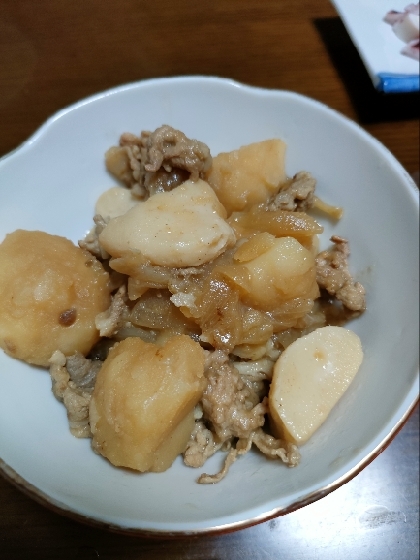 ❤玉こんにゃく入り　豚肉じゃが❤