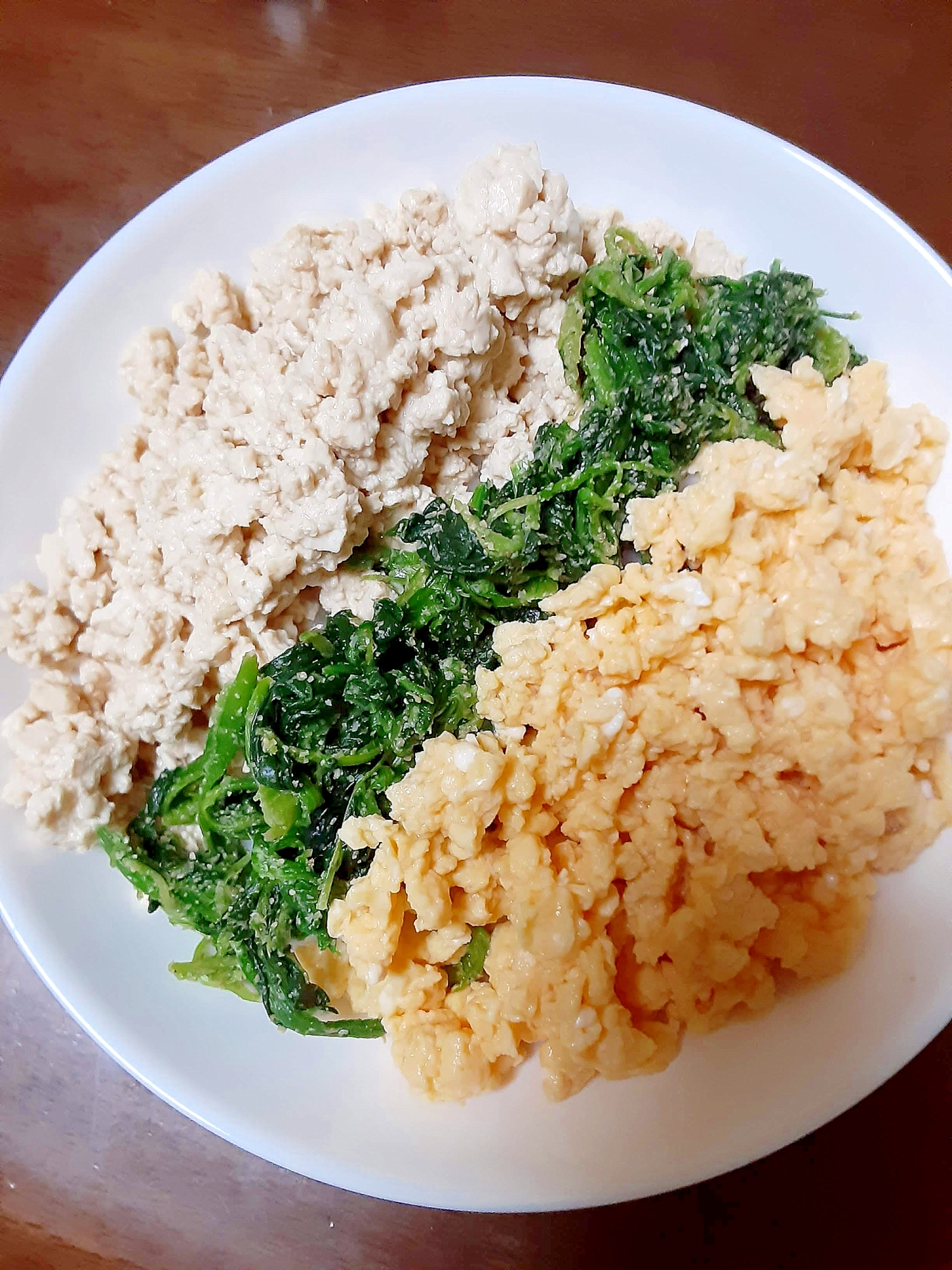 豆腐そぼろ丼