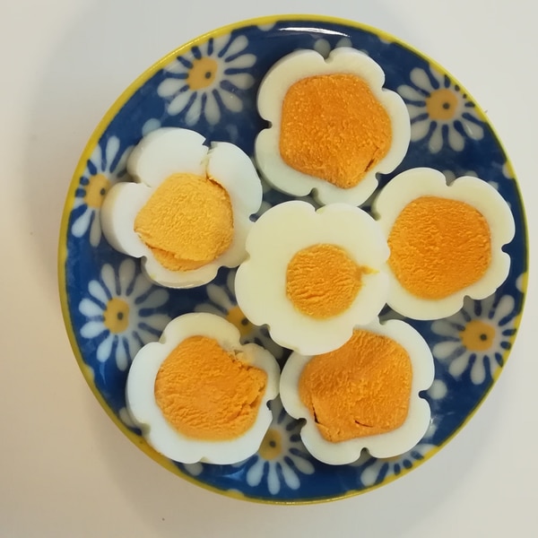 お弁当や子供のごはんに お花型のゆで卵 レシピ 作り方 By Mywayuayu 楽天レシピ お弁当や子供のごはんに お花型のゆで卵 レシピ 作り方 By Mywayuayu 楽天レシピ
