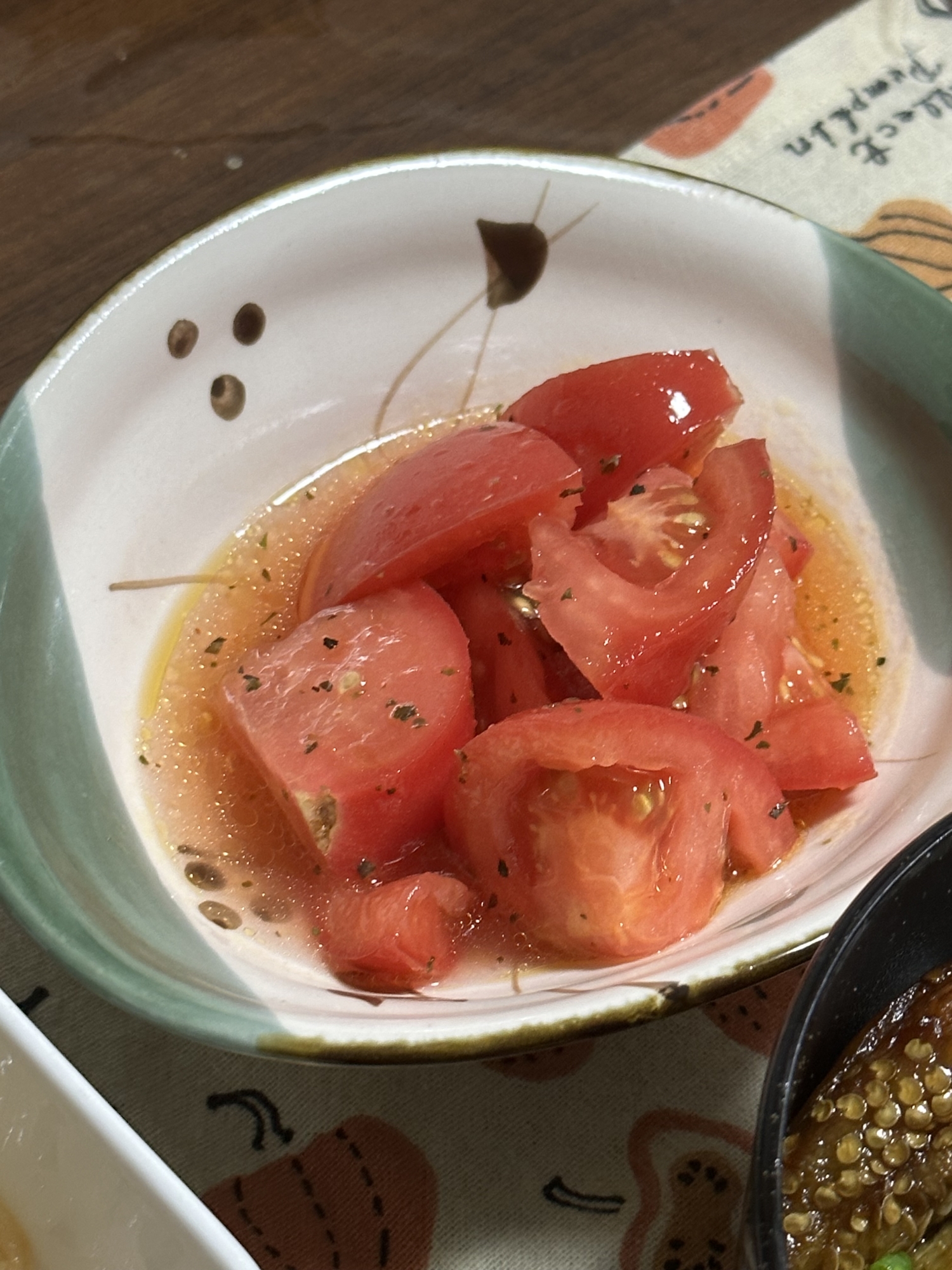 ミツカンカンタン酢で簡単酢トマト