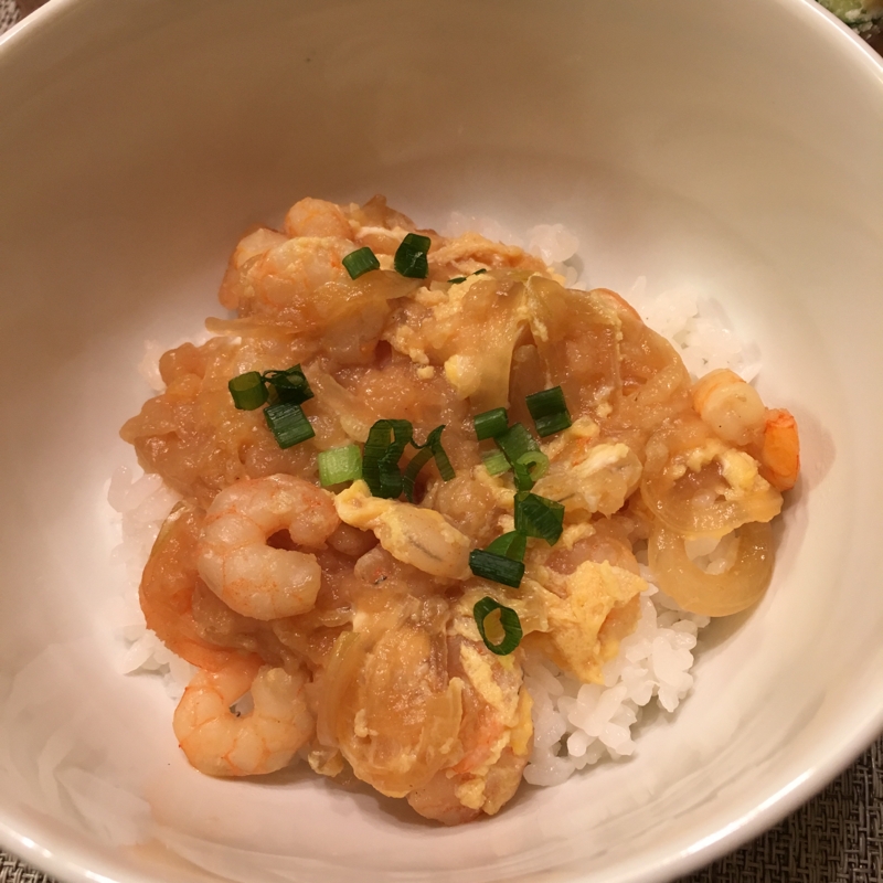 なんちゃってエビ天丼