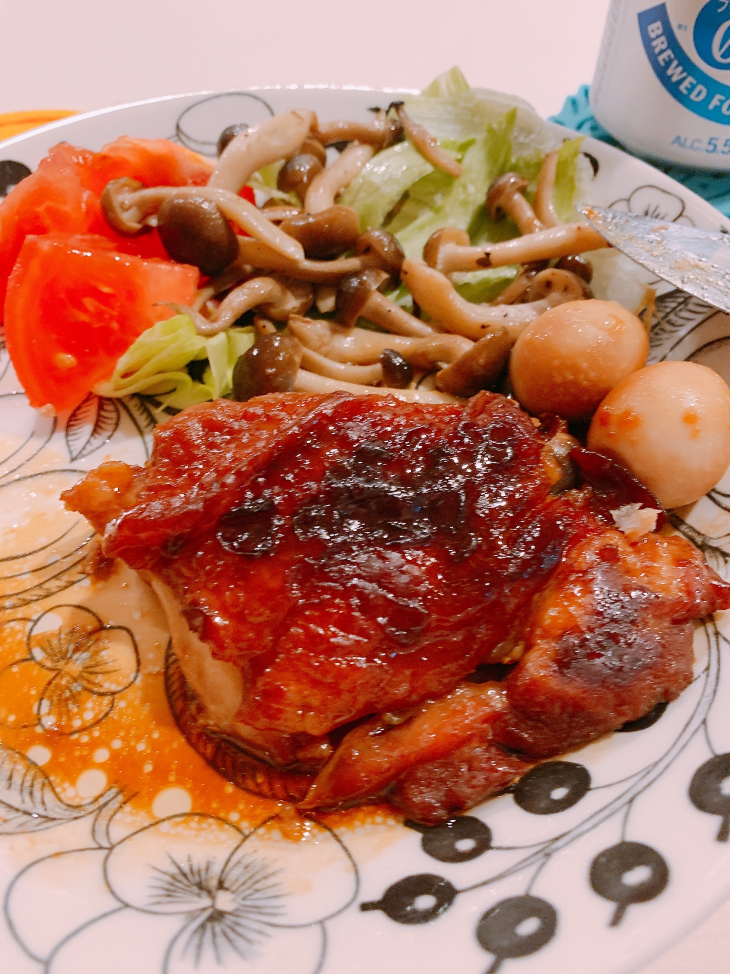 炊飯器でホロホロチキン