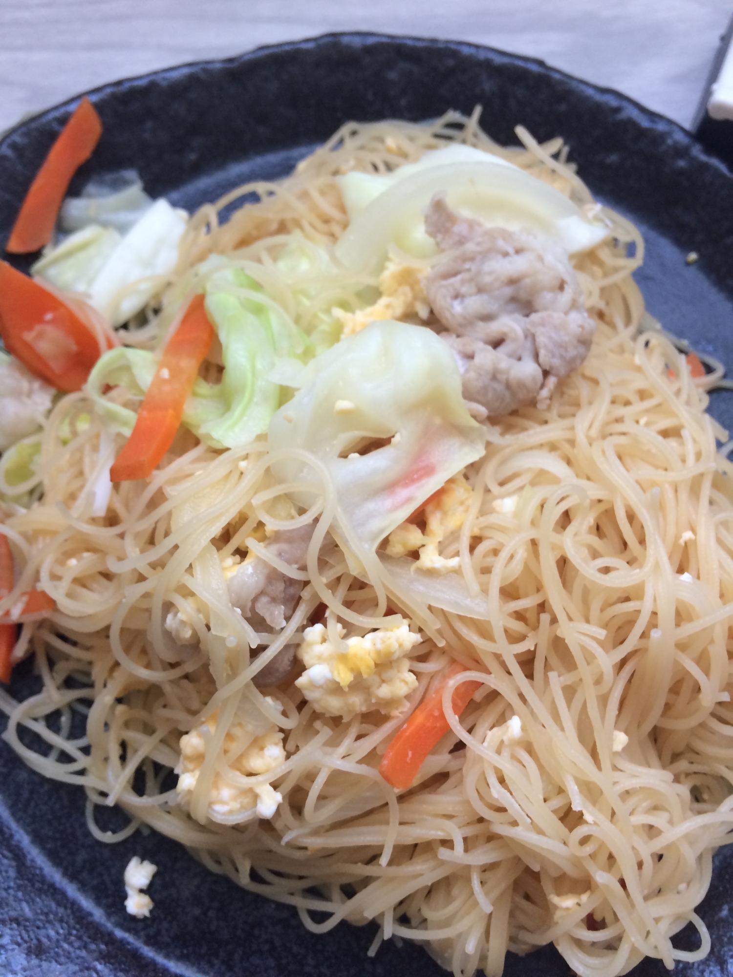 豚キャベツと卵のケンミンの焼きビーフン レシピ 作り方 By りん2 楽天レシピ 豚キャベツと卵のケンミンの焼きビーフン レシピ 作り方 By りん2 楽天レシピ