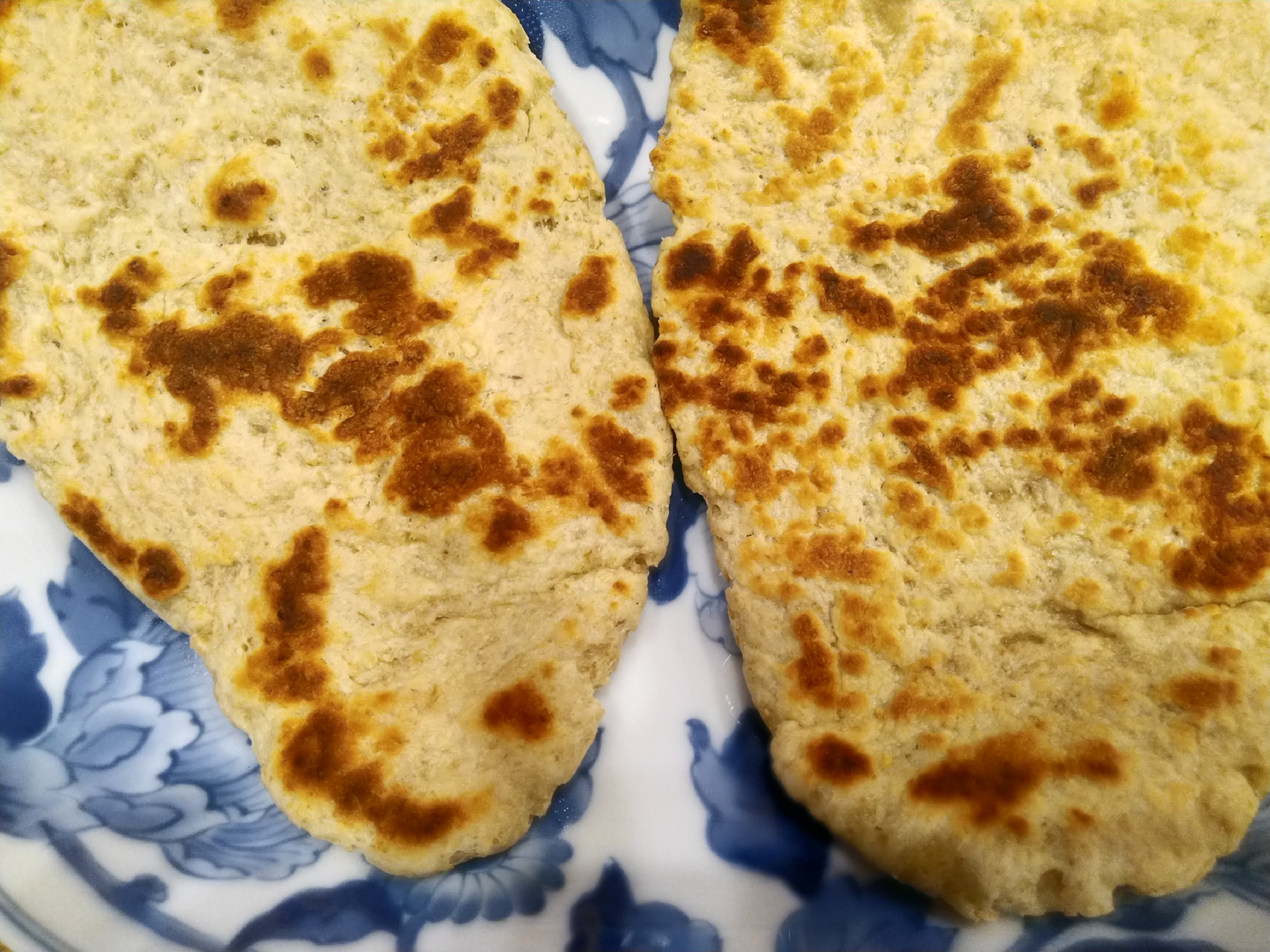 HB不使用! 低GI手捏ねナン