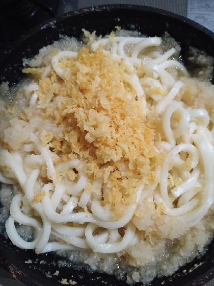 簡単すぐできる(^^)ホカホカみぞれうどん♪
