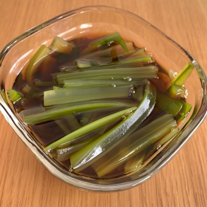 漬けるだけでこんなに美味しく茎わかめが頂けるのですね♩あっという間に無くなりました！ごちそう様です★