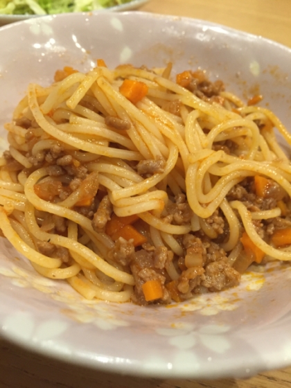 子供が食べやすいように、具と麺をからめてしまいましたが、美味しかったです。ありがとうございました。