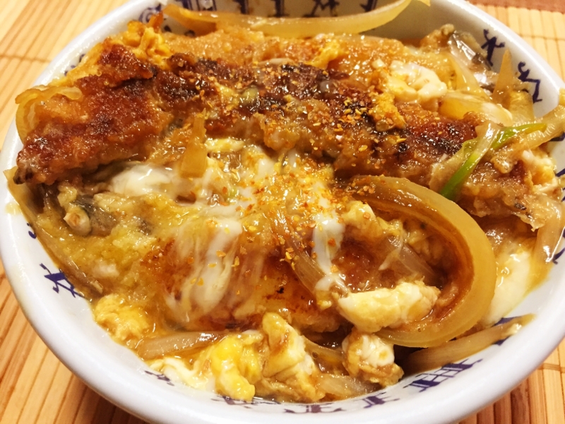 美味しい！ししゃもフライの柳川風丼