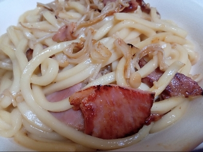 チャーシュー焼きうどん
