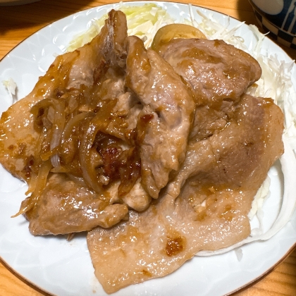 簡単ガッツリ男子も大満足の豚しょうが焼き